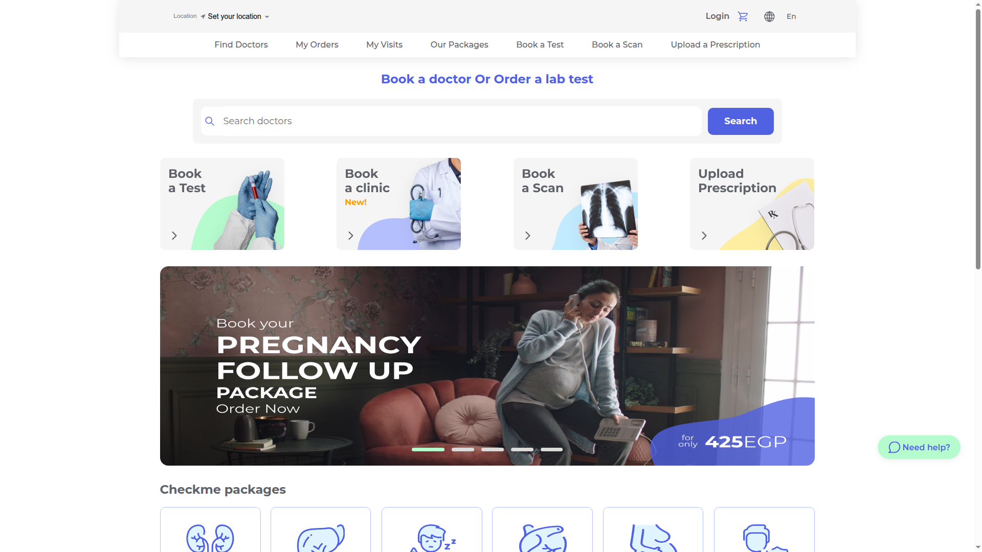 The CheckMe home diagnostics platform